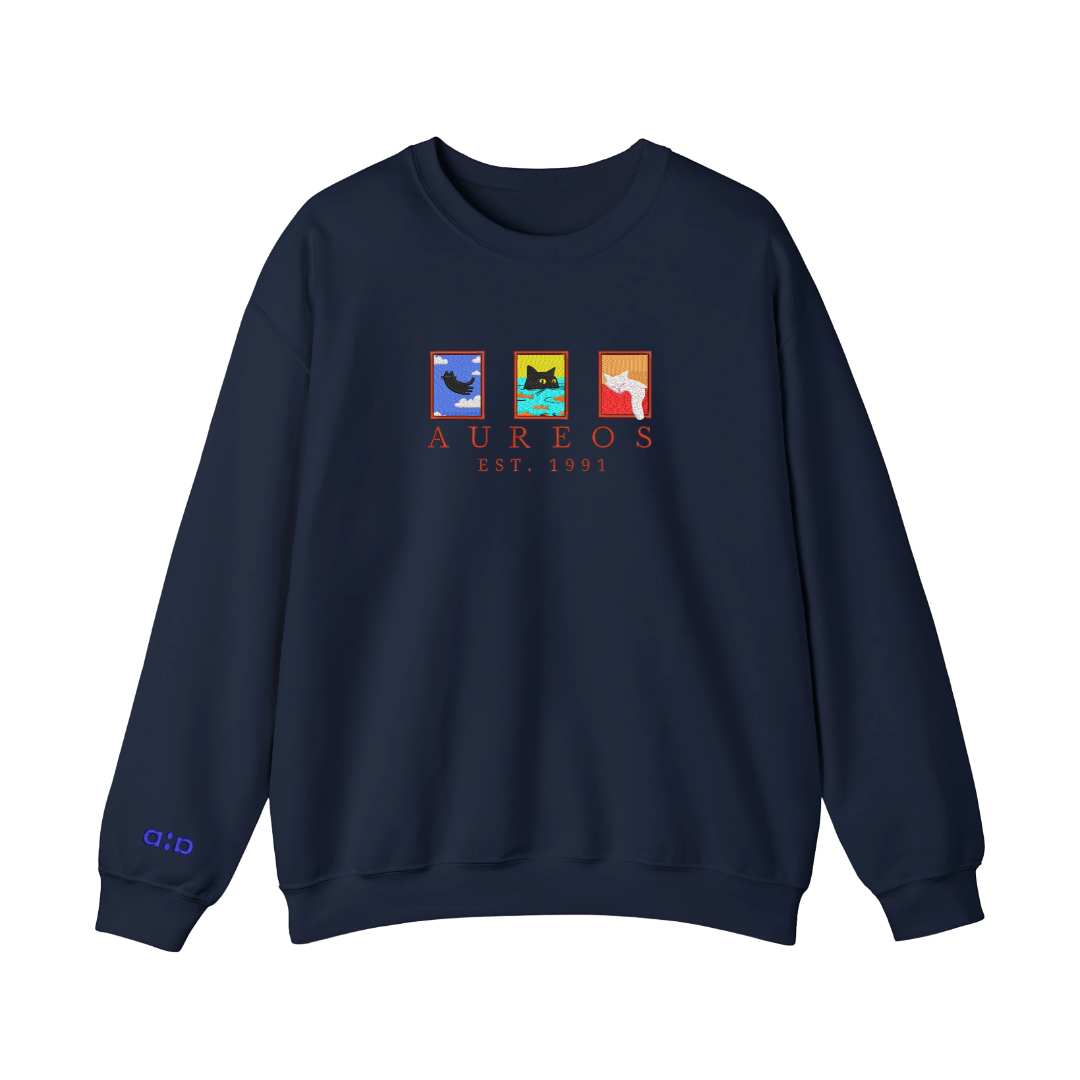 Sudadera Heavy blend "The feline gallery"