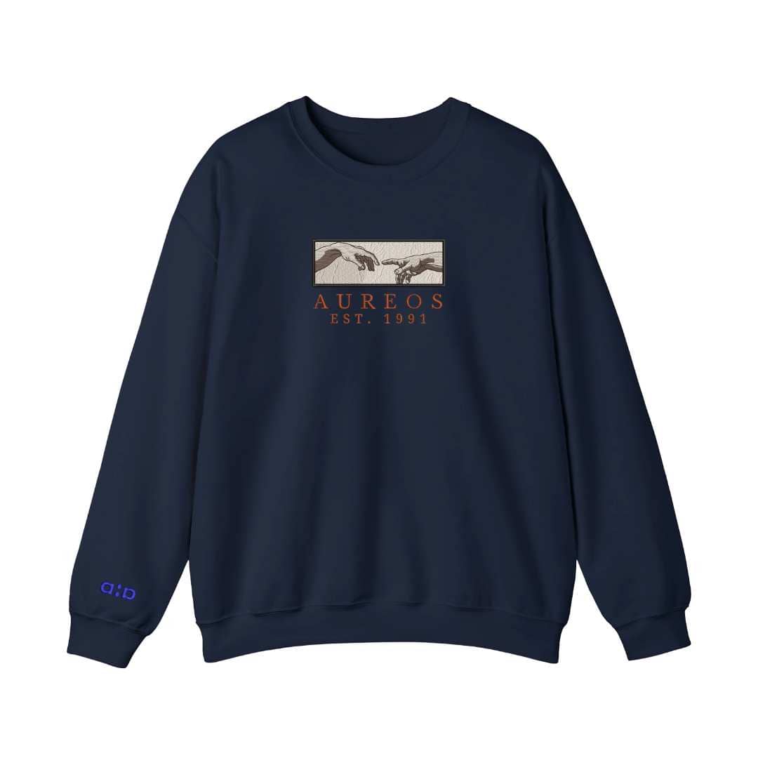 Sudadera Heavy blend "The Creation of Adam"