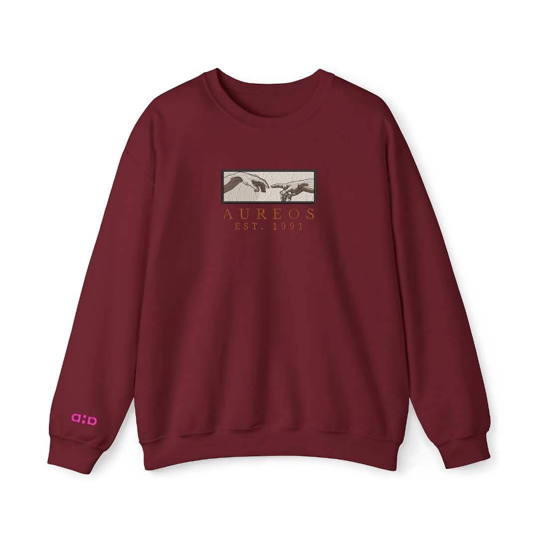 Sudadera Heavy blend "The Creation of Adam"
