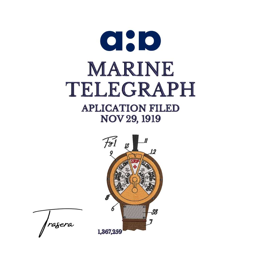Sudadera Heavy blend "The Marine Telegraph"