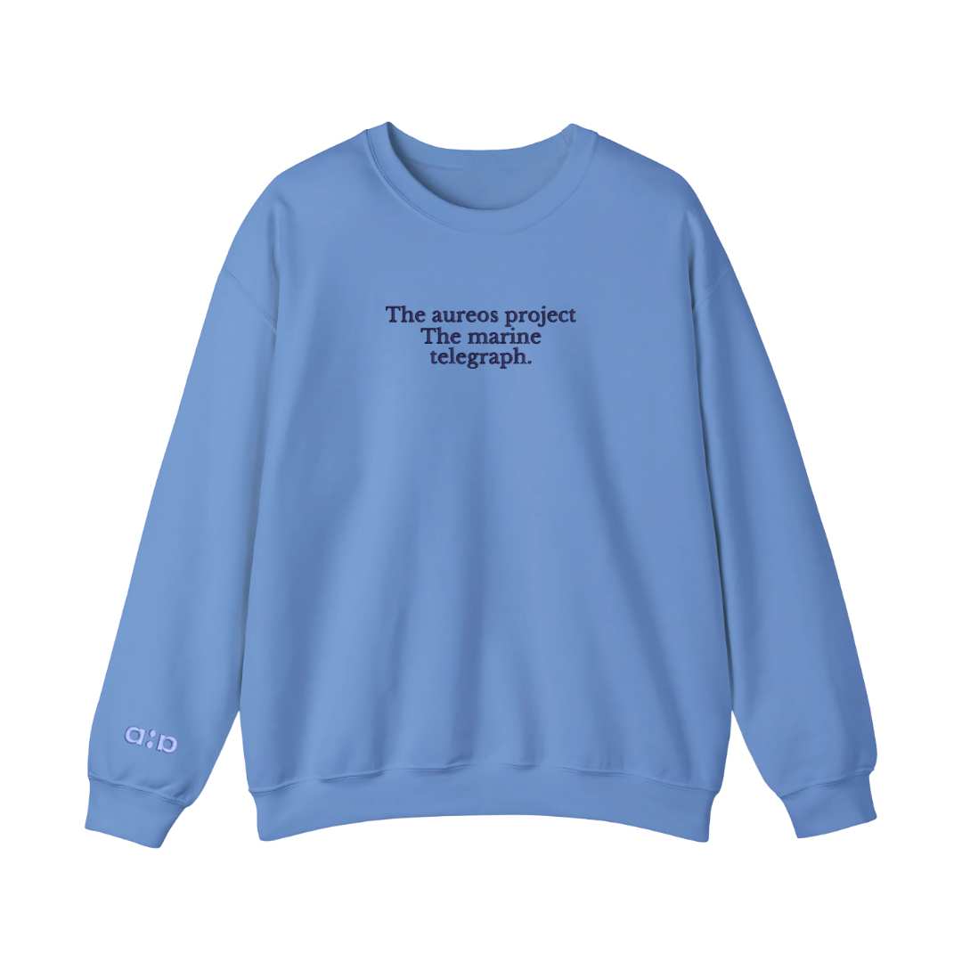 Sudadera Heavy blend "The Marine Telegraph"