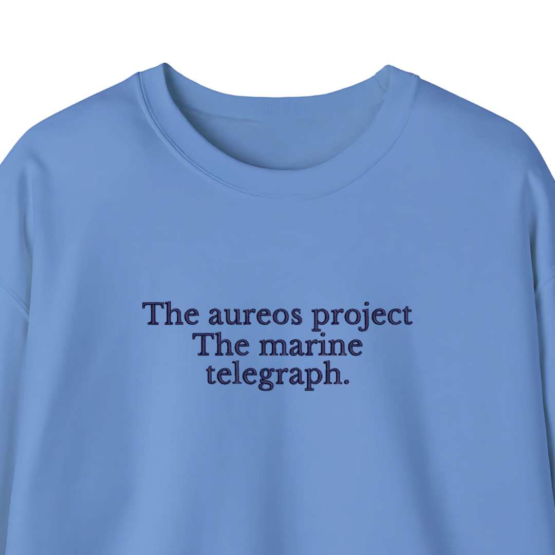 Sudadera Heavy blend "The Marine Telegraph"