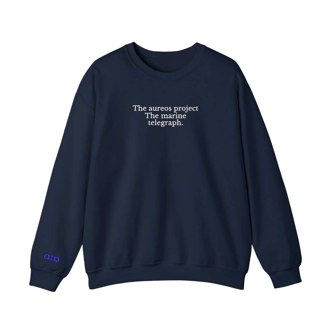 Sudadera Heavy blend "The Marine Telegraph"