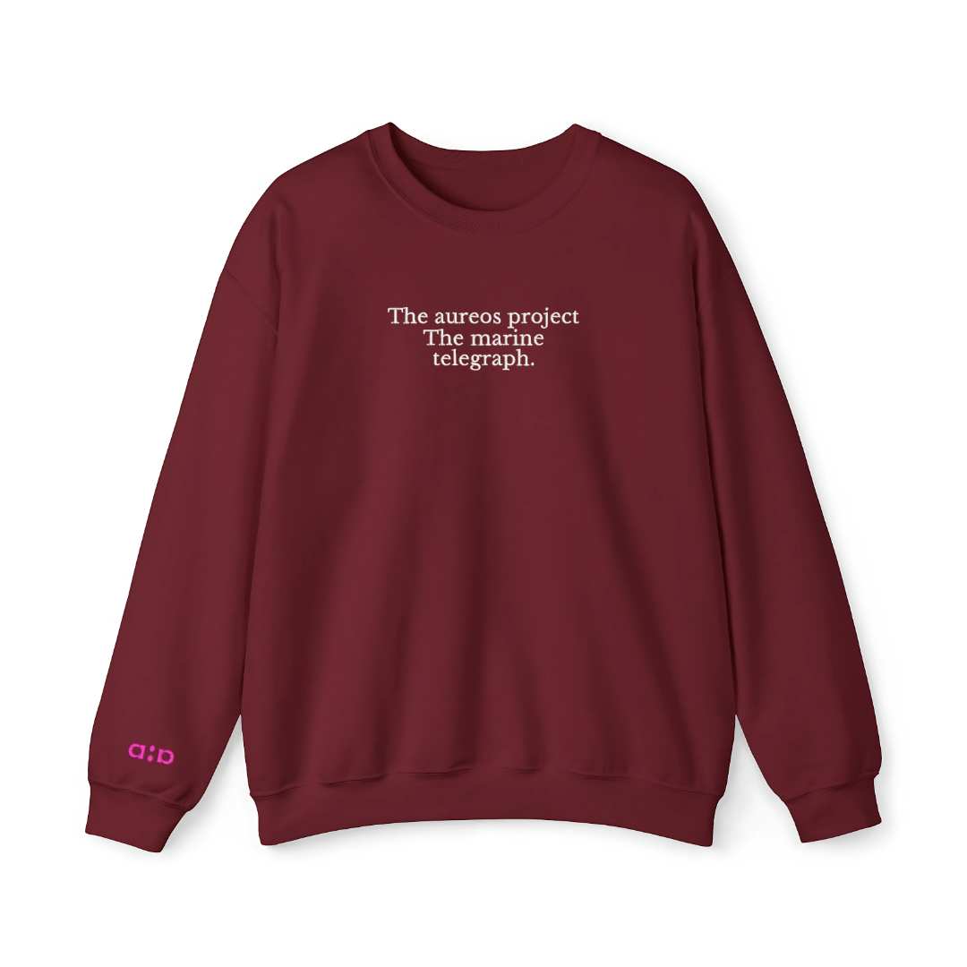 Sudadera Heavy blend "The Marine Telegraph"
