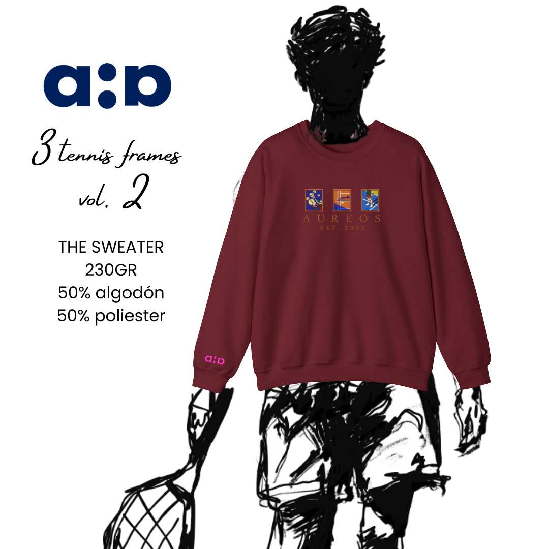 Sudadera Heavy blend "3 Frame Tennis Vol II"