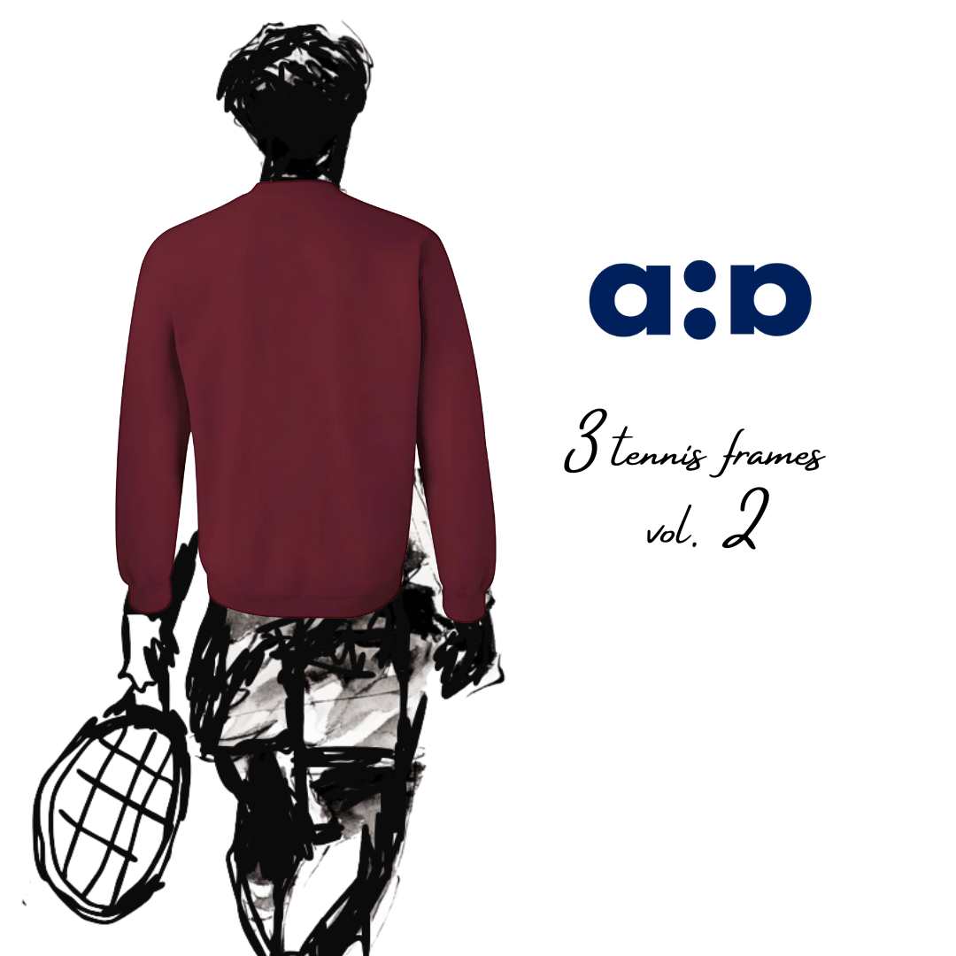 Sudadera Heavy blend "3 Frame Tennis Vol II"