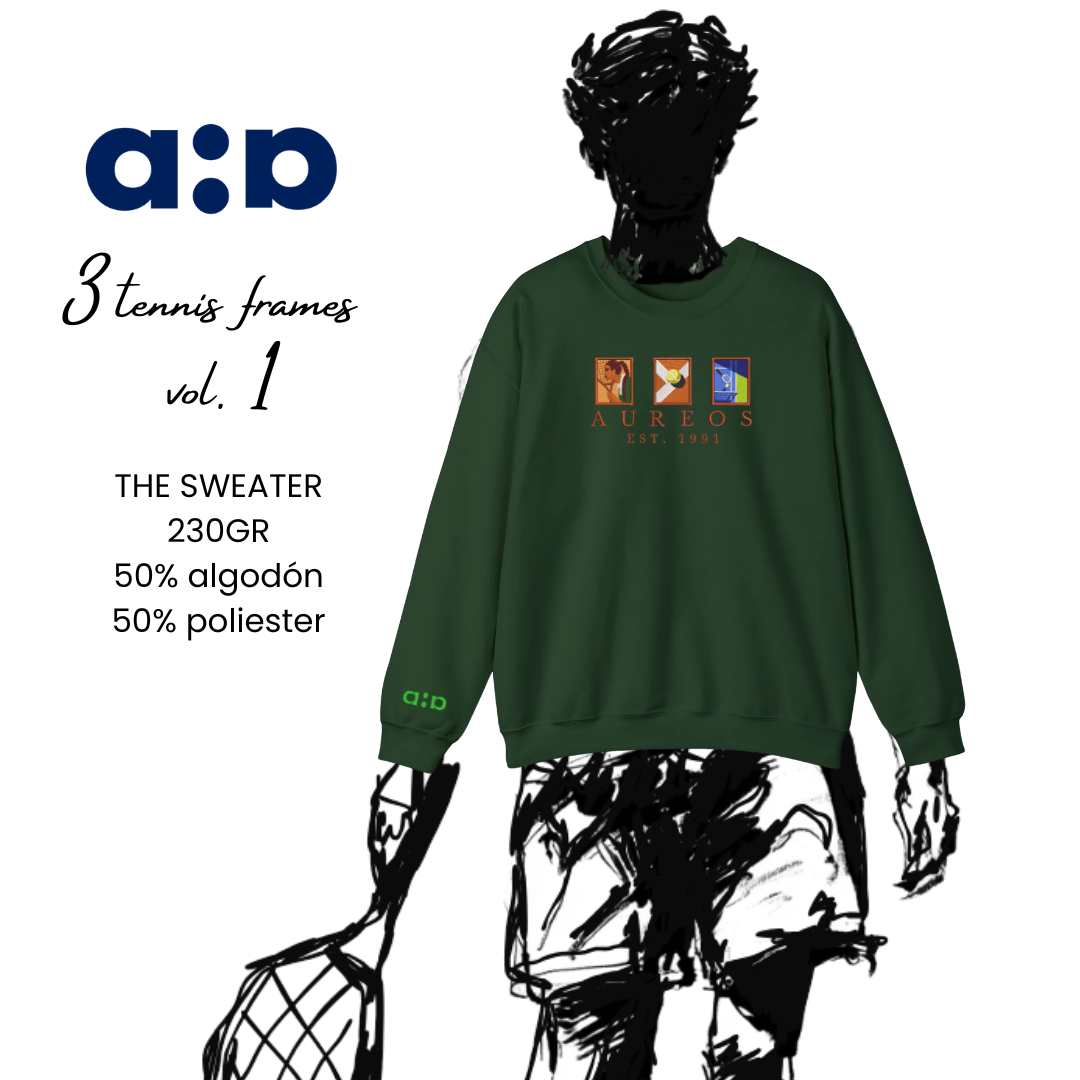 Sudadera Heavy blend "3 Frame Tennis Vol I"