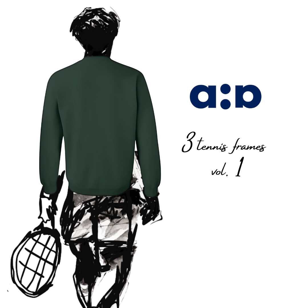Sudadera Heavy blend "3 Frame Tennis Vol I"