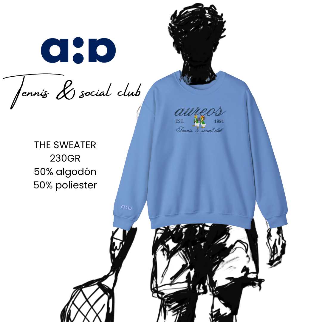 Sudadera Heavy blend "Tennis & Social club"