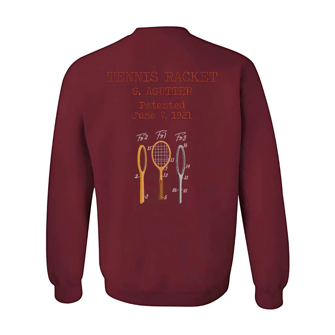 Sudadera Heavy blend "THE RAQUET"