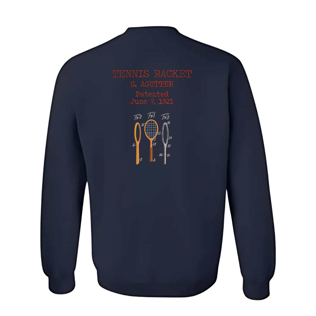 Sudadera Heavy blend "THE RAQUET"