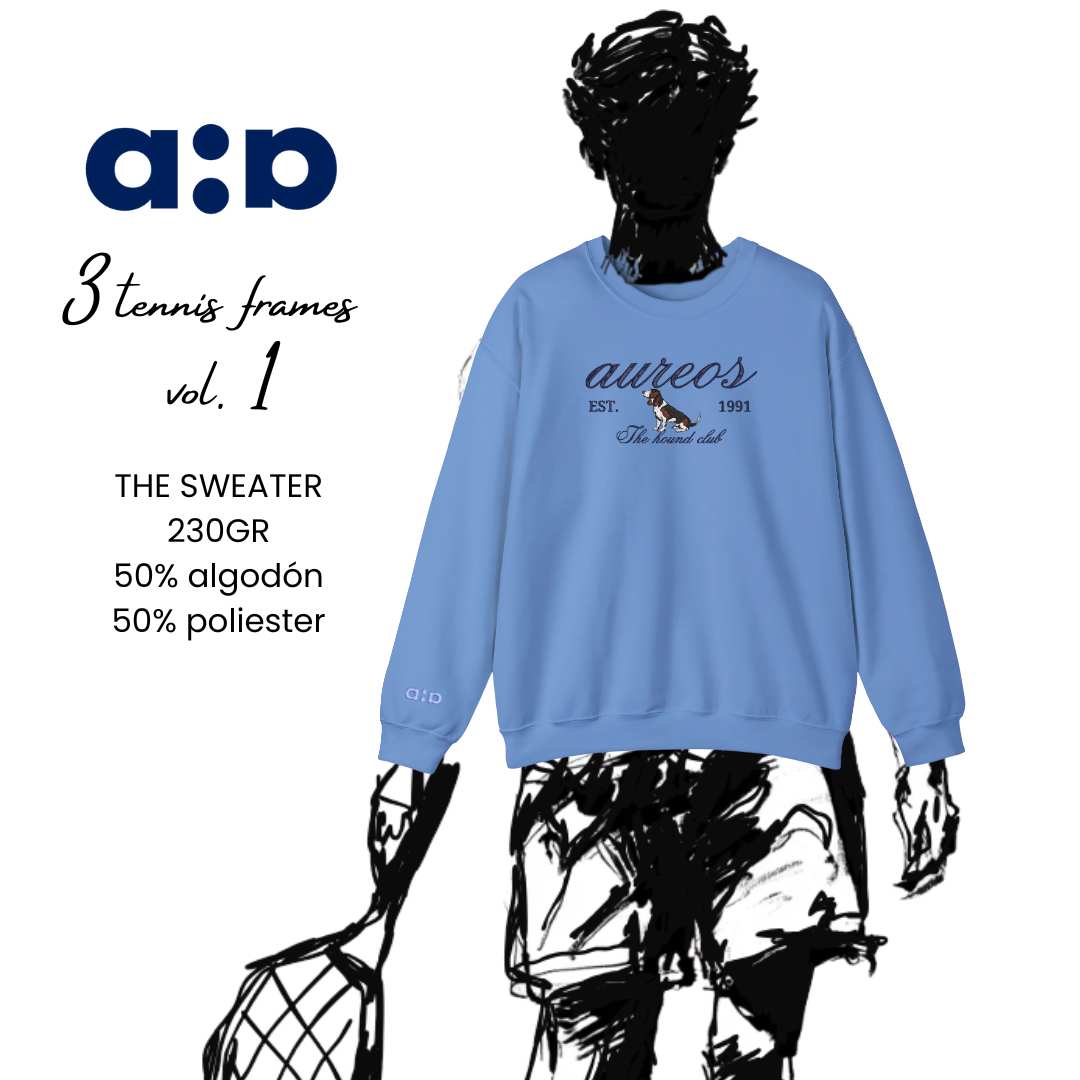 Sudadera Heavy blend "The Club Hound"