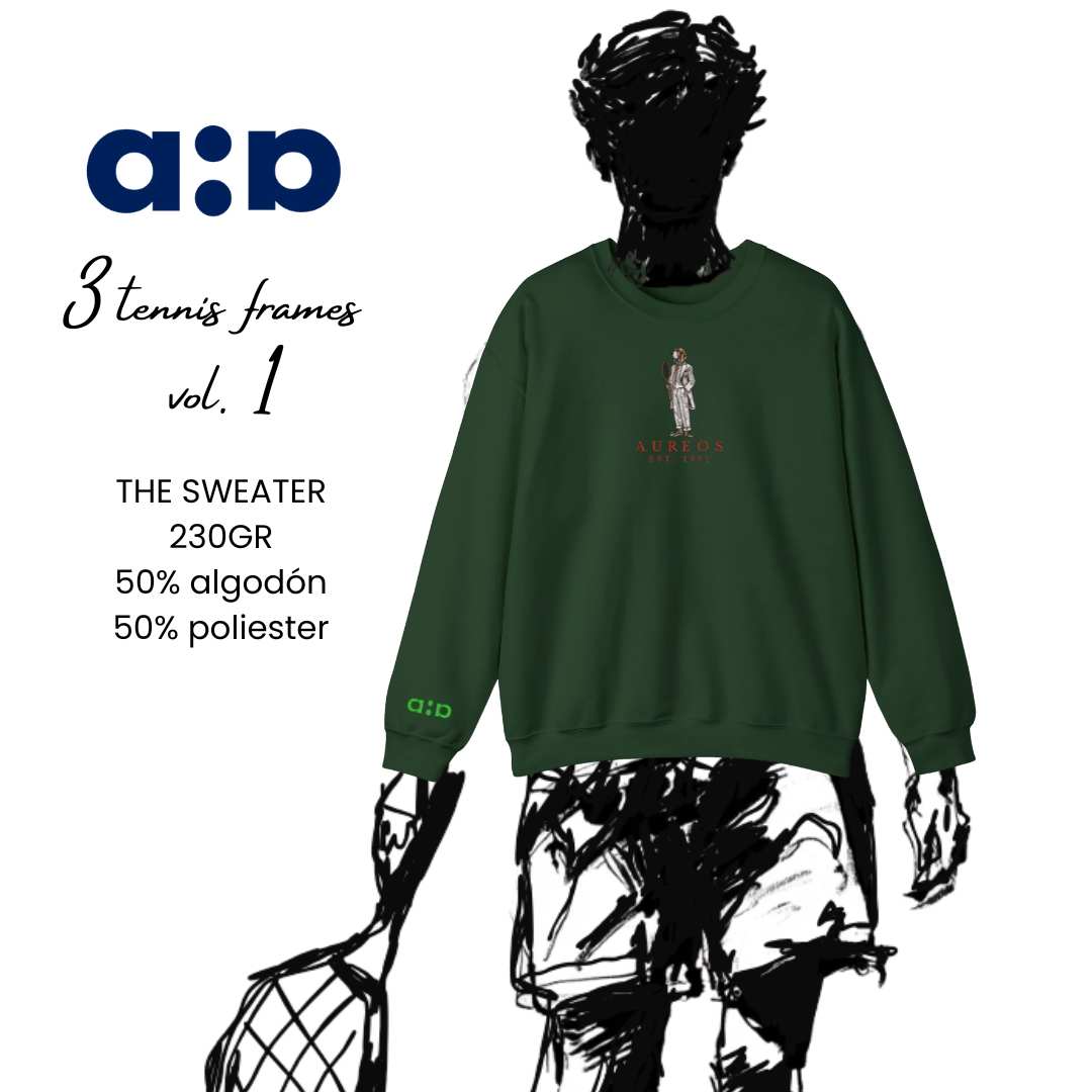 Sudadera Heavy blend "The Tennis Hound"