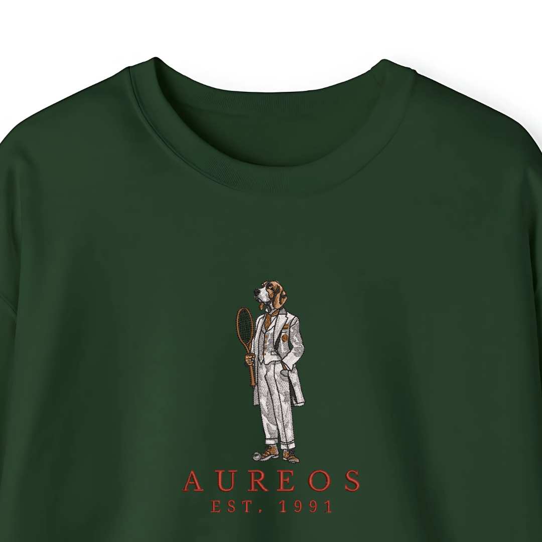 Sudadera Heavy blend "The Tennis Hound"