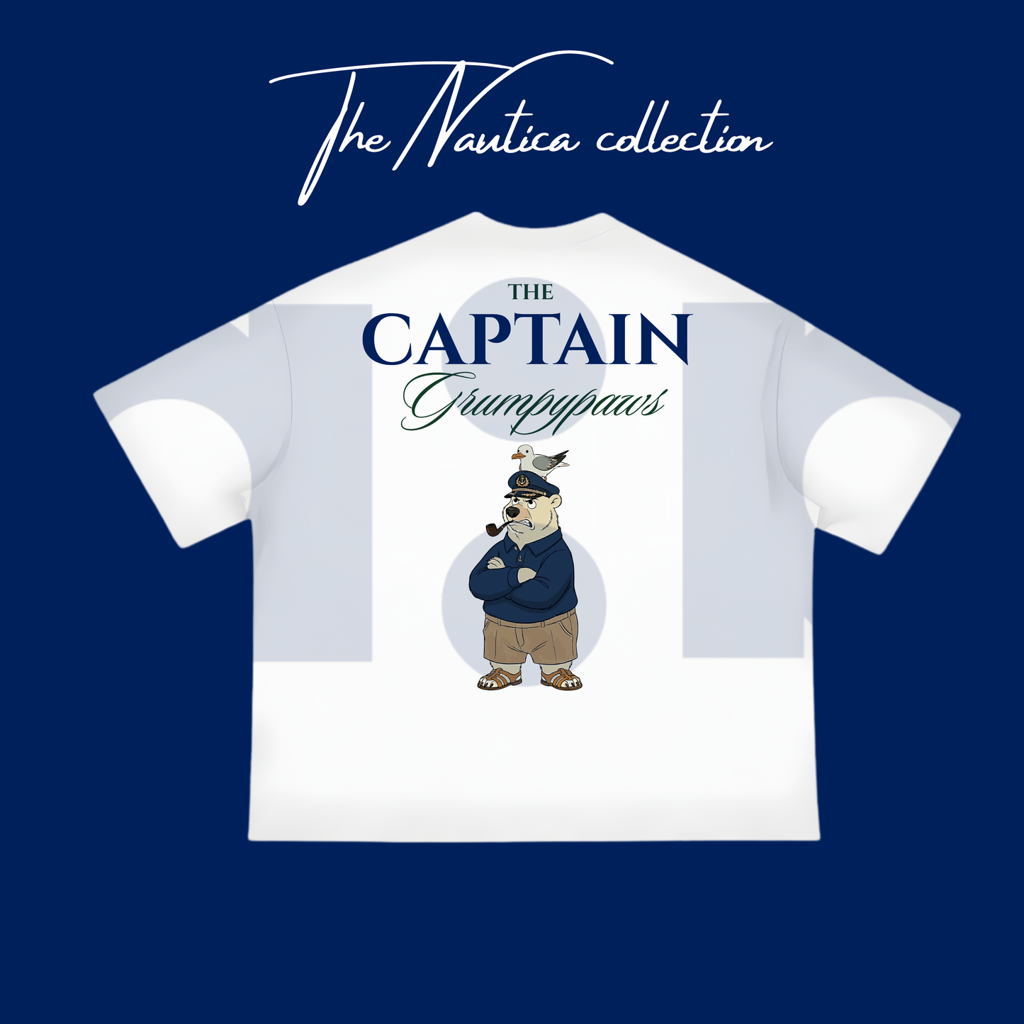 "The Captain Grumpypaws" - The Boxy fit.