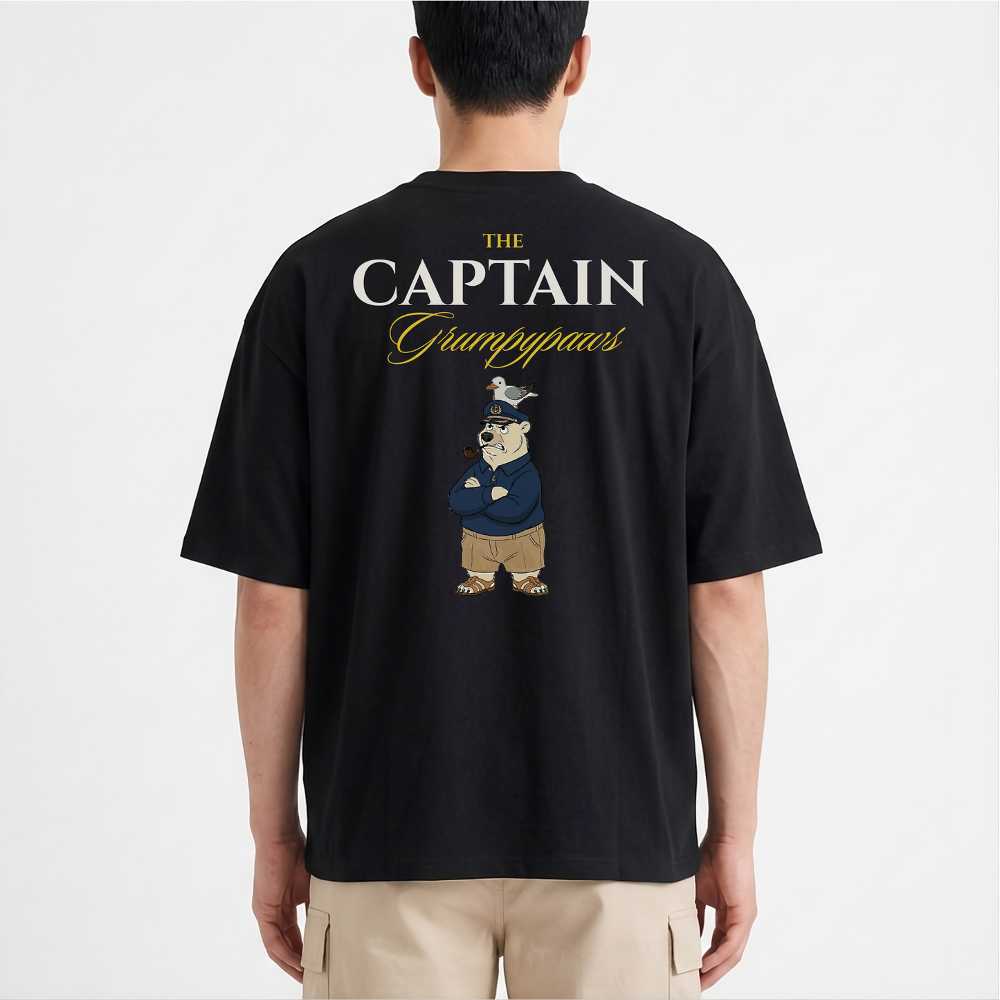 "The Captain Grumpypaws" - The Boxy fit.