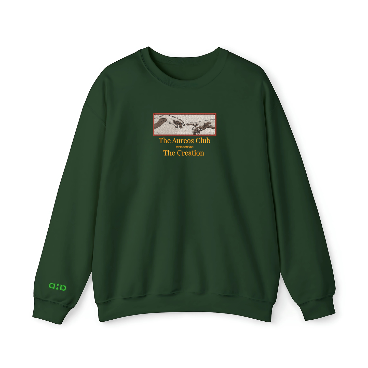 Sudadera Heavy blend "The Creation of Adam"
