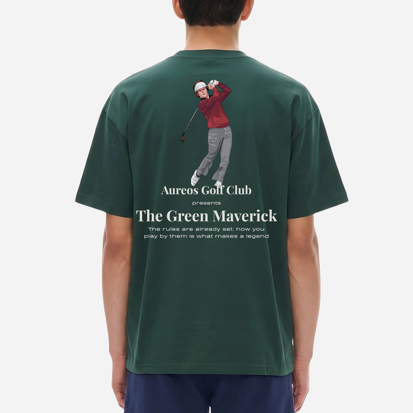 "The Green Maverick" - The Relaxed fit.