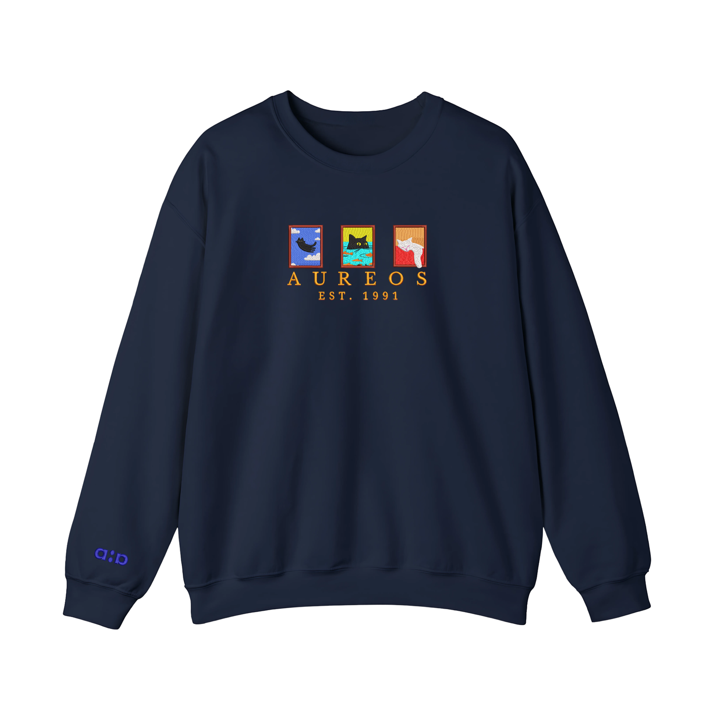 Sudadera Heavy blend "The feline gallery"