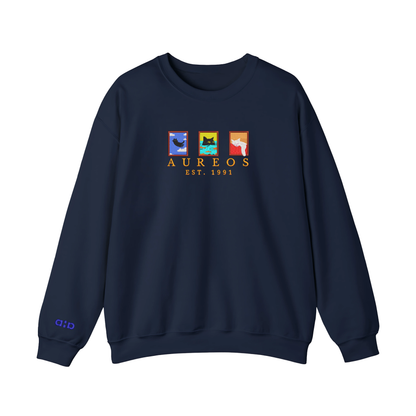 Sudadera Heavy blend "The feline gallery"