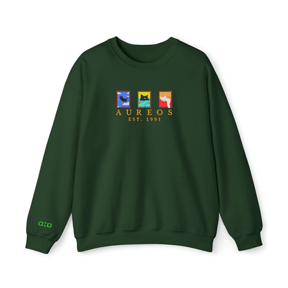 Sudadera Heavy blend "The feline gallery"