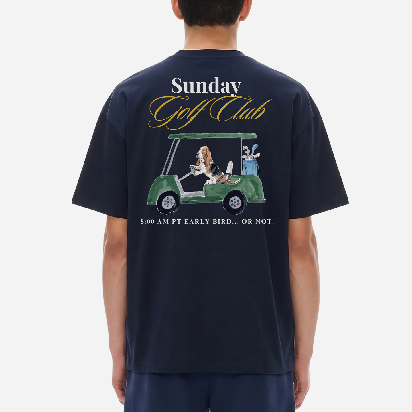 "Sunday Golf Club" - The Relaxed fit.