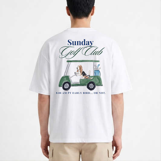 "Sunday Golf Club" - The Boxy fit.