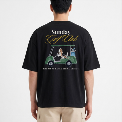 "Sunday Golf Club" - The Boxy fit.