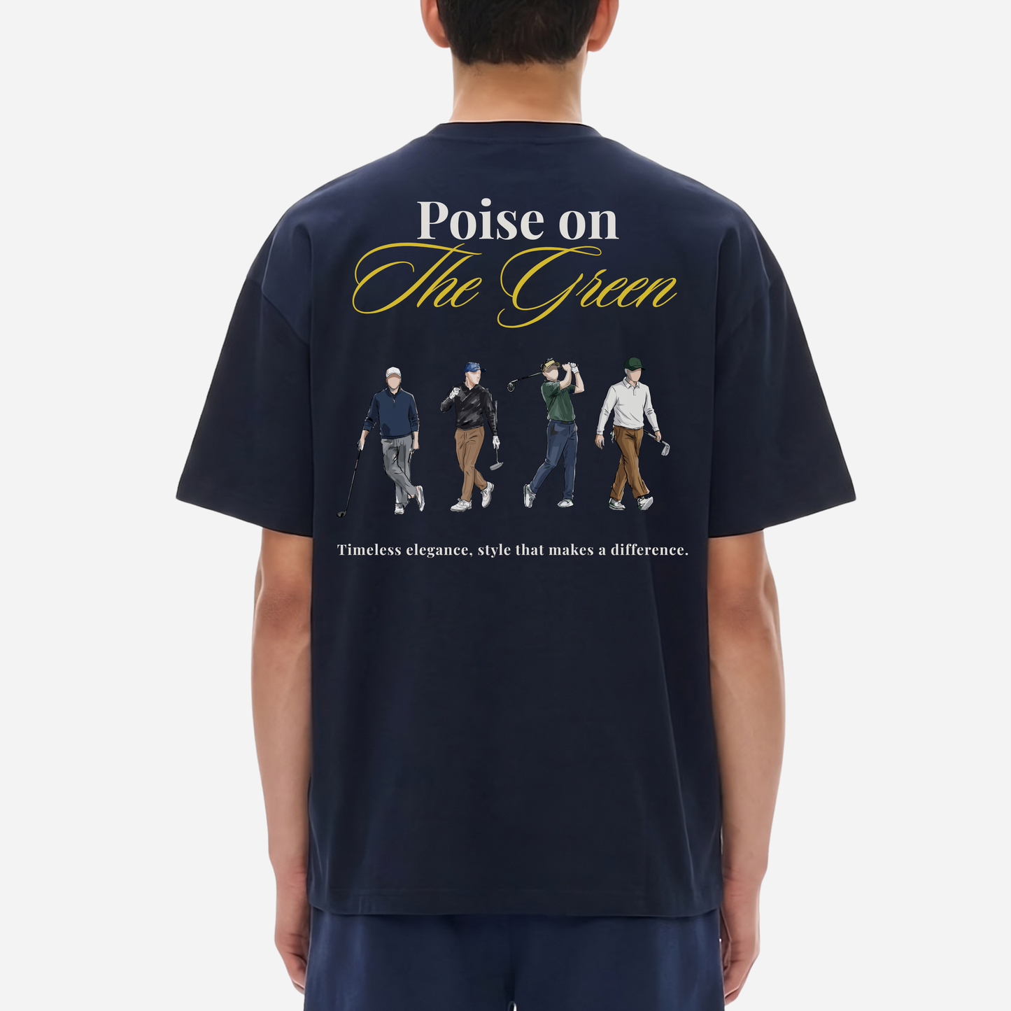 "Poise on the Green" - The Relaxed fit.