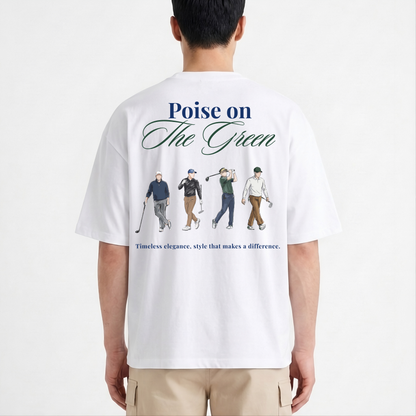 "Poise on the green" - The Boxy fit.