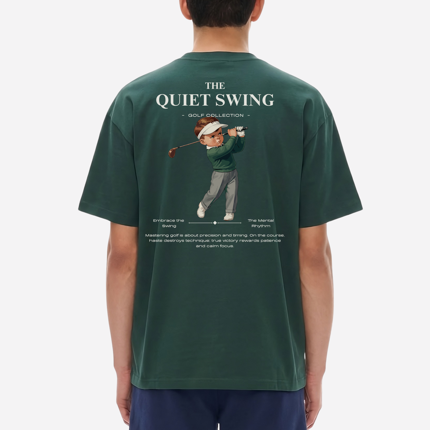 "The Quiet Swing" - The Relaxed fit.