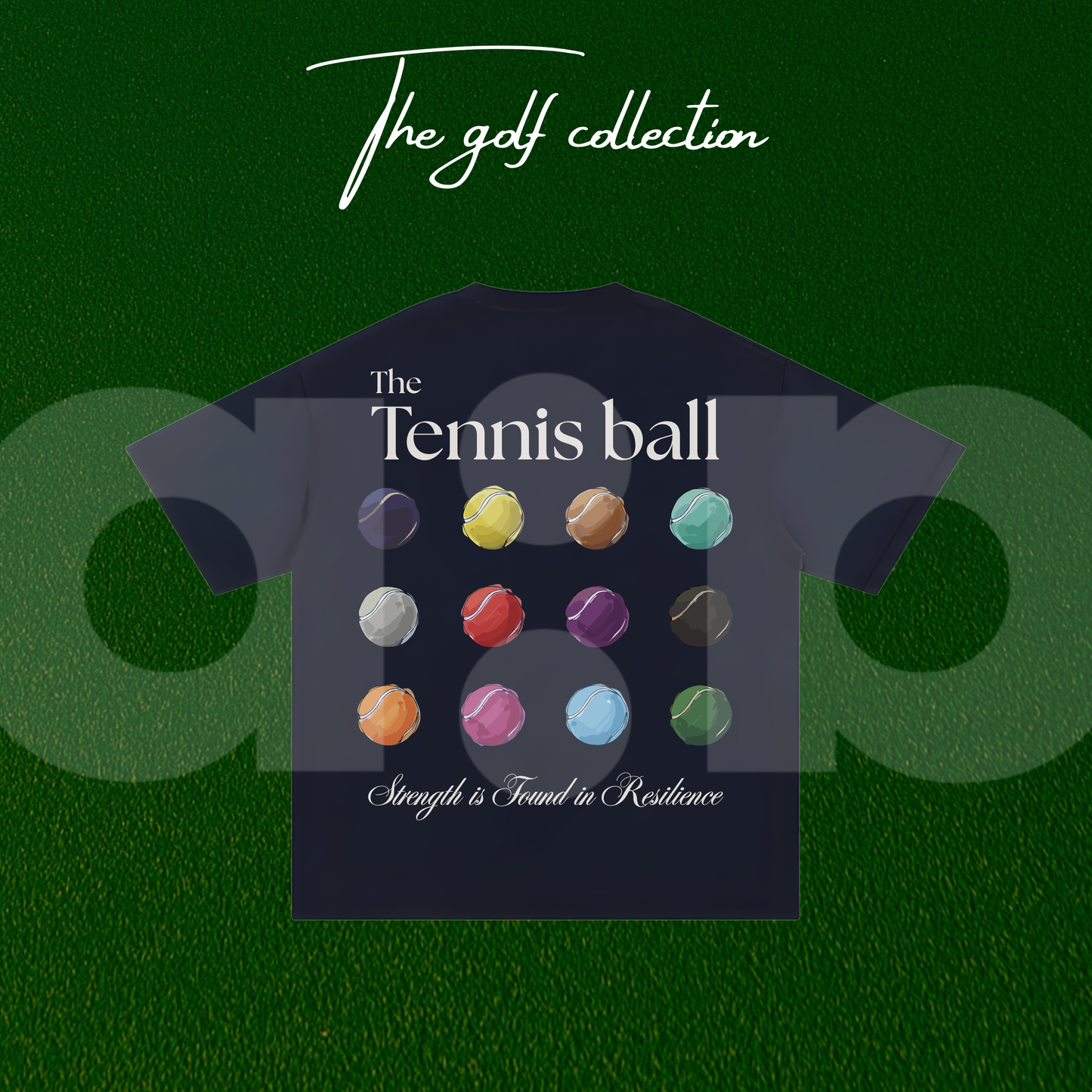"The Tennis ball II" - The Relaxed fit.