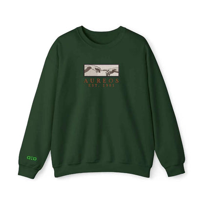 Sudadera Heavy blend "The Creation of Adam"