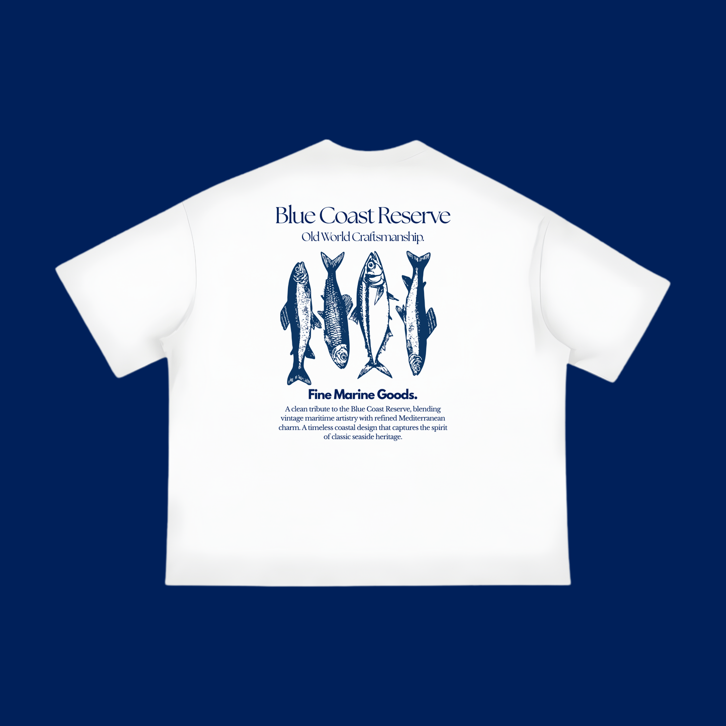 "Blue Coast Reserve" - The Boxy fit.