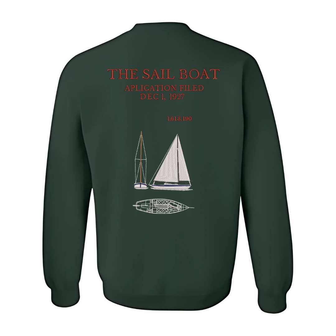 Sudadera Heavy blend "The boat sail"