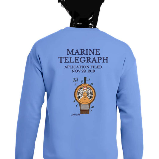 Sudadera Heavy blend "The Marine Telegraph"