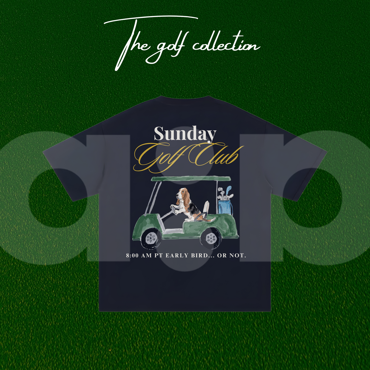 "Sunday Golf Club" - The Relaxed fit.