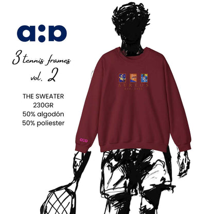 Sudadera Heavy blend "3 Frame Tennis Vol II"