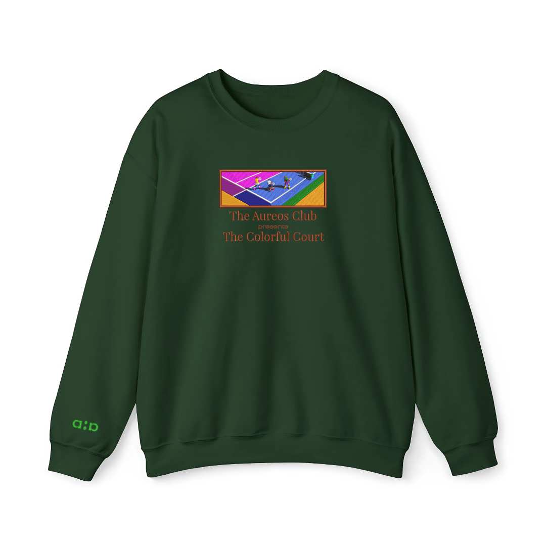 "THE COLORFUL COURT" - Sudadera Heavy blend