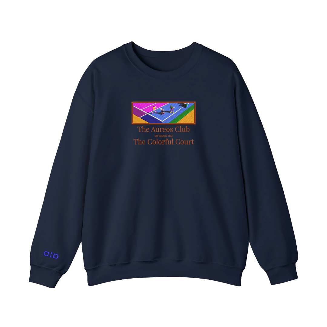 "THE COLORFUL COURT" - Sudadera Heavy blend