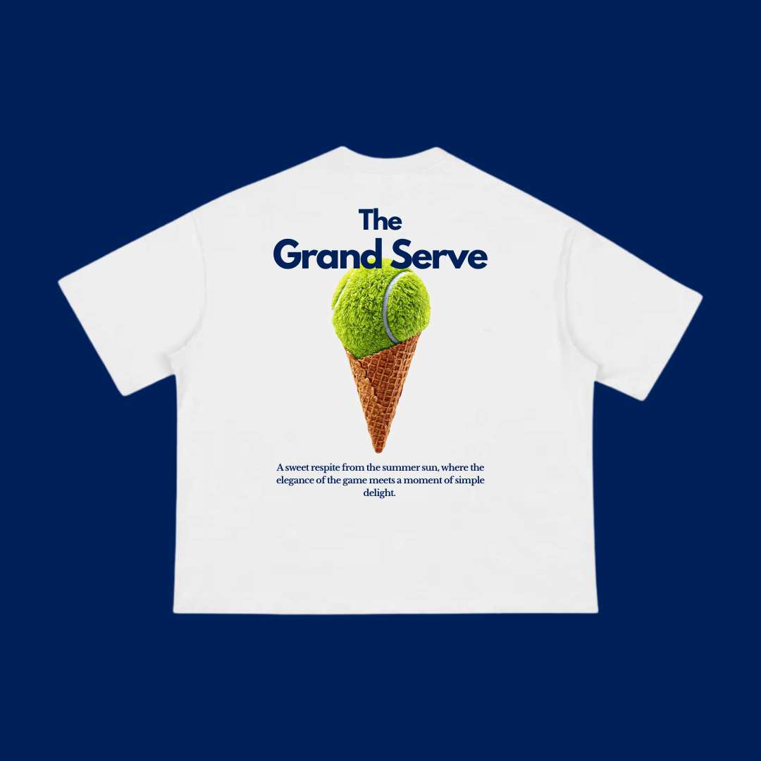 "The Grand Serve" - The Boxy fit.