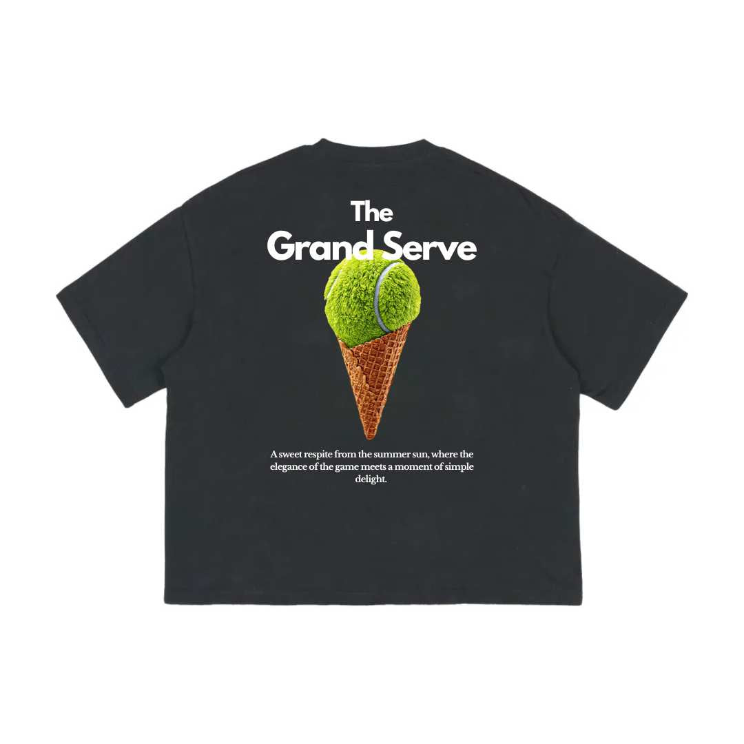 "The Grand Serve" - The Boxy fit.