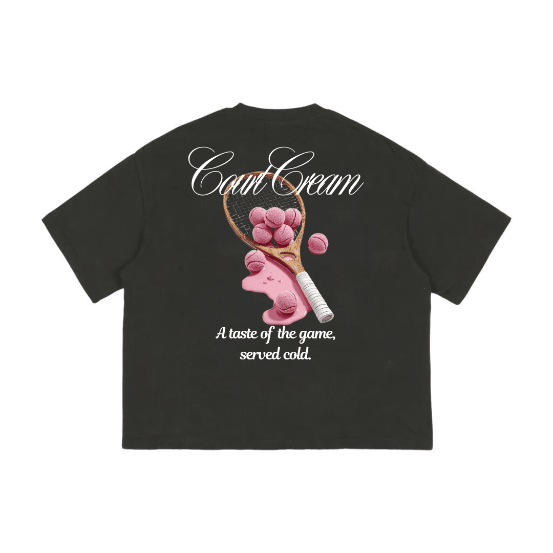 "Court Cream" - The Boxy fit.