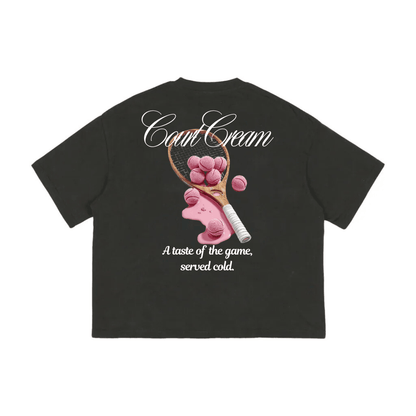 "Court Cream" - The Boxy fit.