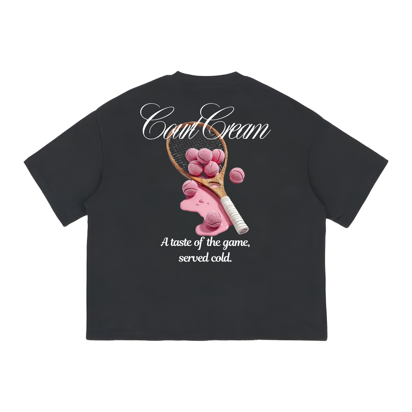 "Court Cream" - The Boxy fit.