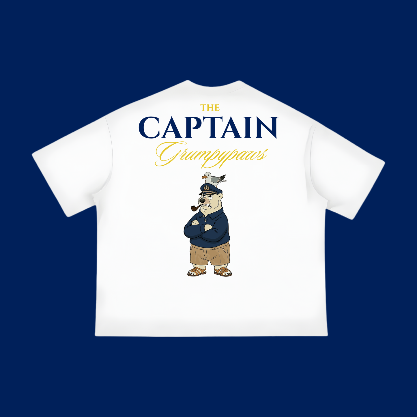 "The Captain Grumpypaws" - The Boxy fit.