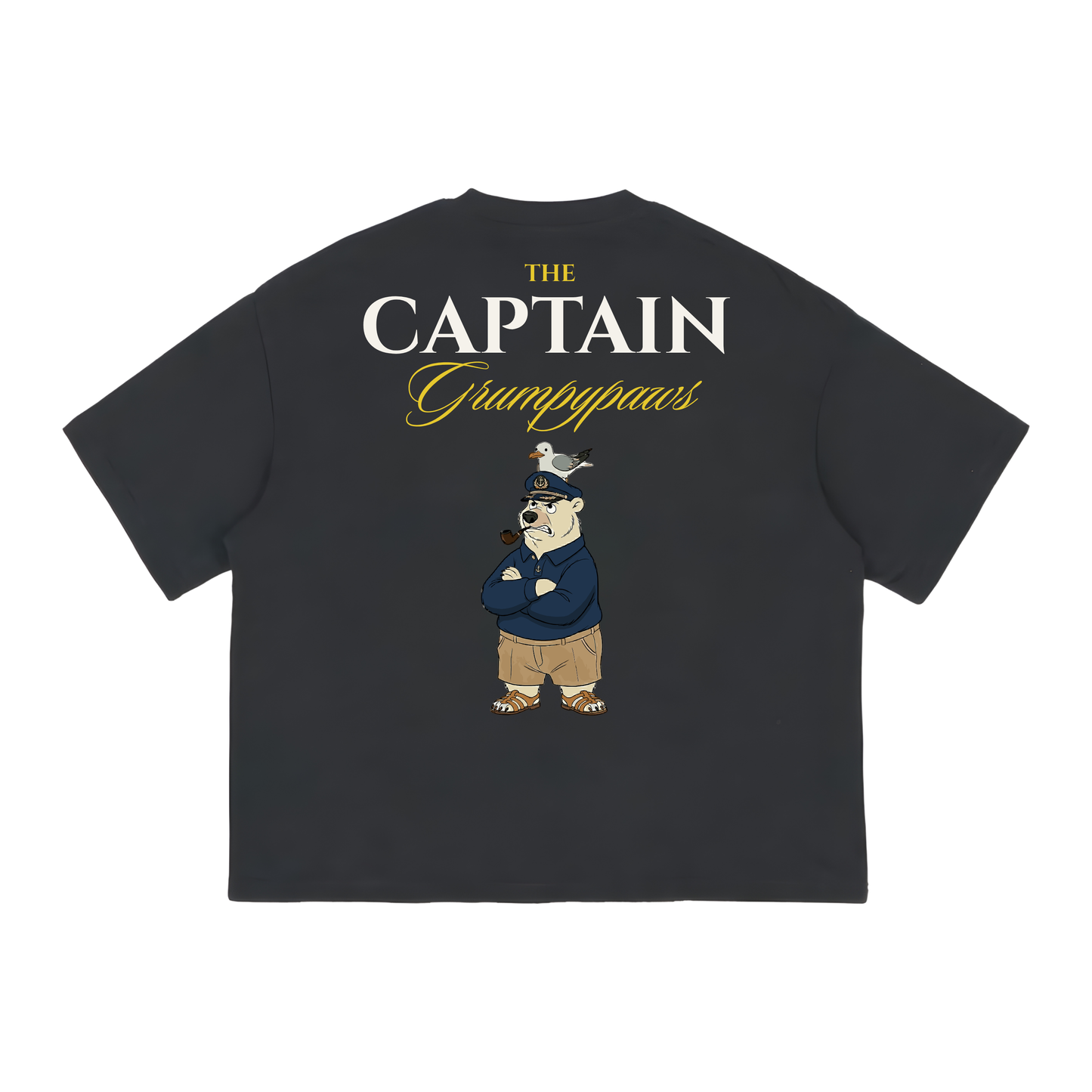 "The Captain Grumpypaws" - The Boxy fit.