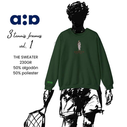 Sudadera Heavy blend "The Tennis Hound"